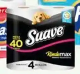 MaxiAhorro Suave papel higiénico kindemax doble hoja pqte. oferta