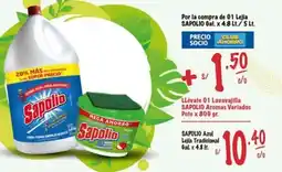 MaxiAhorro Sapolio azul lejla tradicional gal. oferta