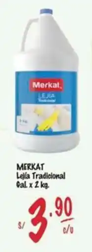 MaxiAhorro Merkat lejía tradicional cal. oferta