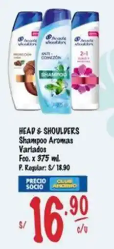 MaxiAhorro Head & shoulders shampoo aromas variados fco oferta