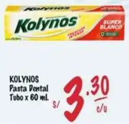 MaxiAhorro Kolynos pasta dental tubo oferta