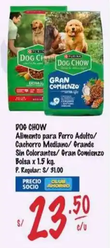MaxiAhorro Purina dog chow alimento para perro adulto oferta