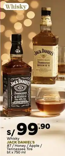 Plaza Vea Jack daniel's whisky oferta