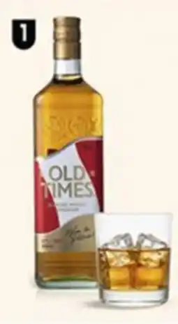 Plaza Vea Old times whisky red bt. oferta