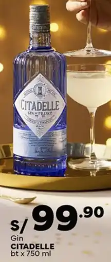 Plaza Vea Citadelle gin bt oferta