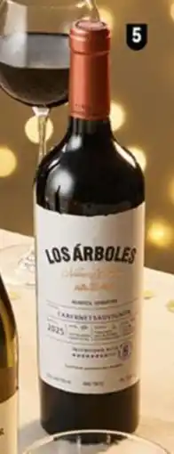 Plaza Vea Los árboles vino bt oferta