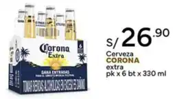 Plaza Vea Corona cerveza extra oferta