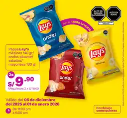 Tambo Lay's papas oferta