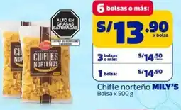 Makro Mily's chifle norteño bolsa oferta