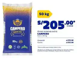 Makro Campero arroz reserva extra oferta