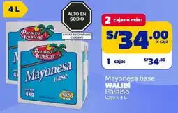 Makro Walibí mayonesa base paraíso caja oferta