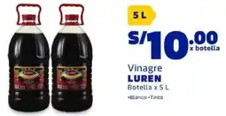 Makro Luren vinagre botella oferta