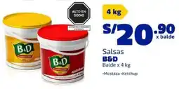 Makro B&D salsas balde oferta