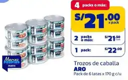 Makro Aro trozos de caballa oferta