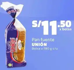 Makro Unión pan fuente bolsa oferta