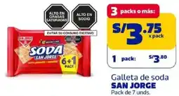 Makro San jorge galleta de soda oferta