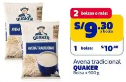 Makro Quaker avena tradicional bolsa oferta