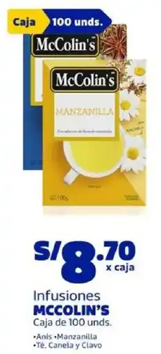 Makro Mccolin's infusiones caja oferta