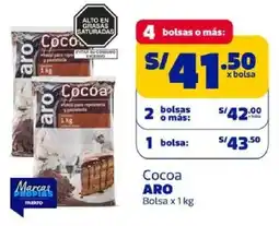 Makro Aro cocoa bolsa oferta