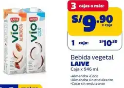 Makro Laive bebida vegetal caja oferta