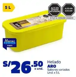 Makro Aro helado sabores variados oferta