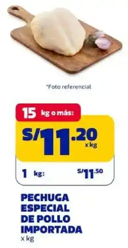 Makro Pechuga especial de pollo importada oferta
