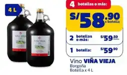 Makro Viña vieja vino borgoña botella oferta