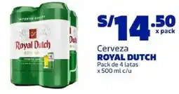 Makro Royal dutch cerveza oferta