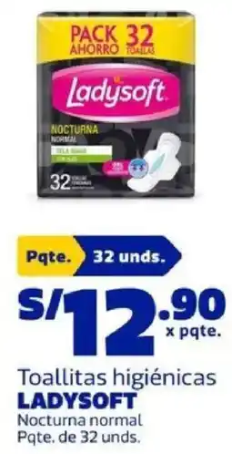 Makro Ladysoft toallitas higiénicas nocturna normal oferta
