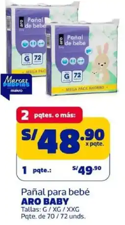 Makro Aro baby pañal para bebé oferta