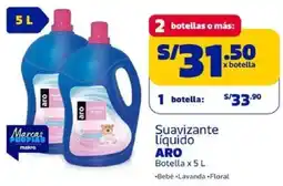 Makro Aro suavizante líquido botella oferta