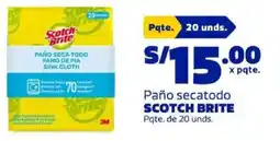 Makro Scotch brite paño secatodo oferta