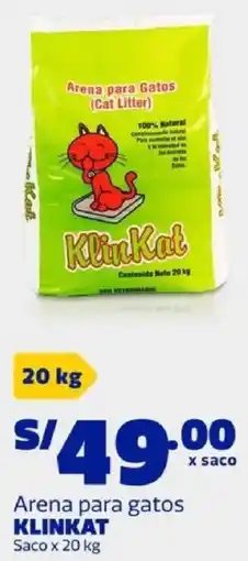 Makro Klinkat arena para gatos saco oferta