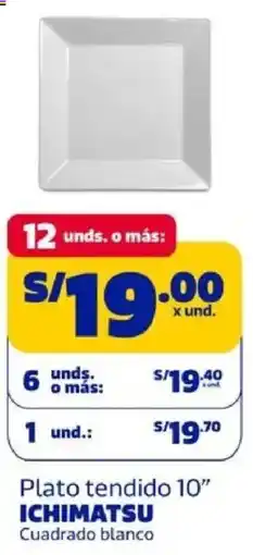 Makro Ichimatsu plato tendido 10" oferta