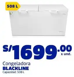 Makro Blackline congeladora oferta