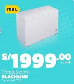 Makro Blackline congeladora oferta