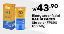 Plaza Vea Bahía Faces sin color fps90 oferta