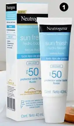 Plaza Vea Neutrogena Hydro Boost FPS50 oferta