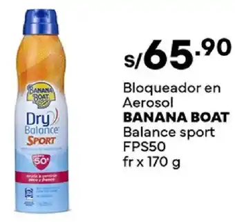 Banana Boat Balance sport FPS50