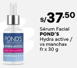 Plaza Vea Pond's sérum facial hydra active / vs manchas fr oferta