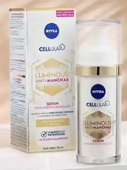 Plaza Vea Nivea sérum antimanchas cellular luminous fr oferta