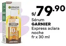 Plaza Vea Garnier sérum express aclara noche fr oferta