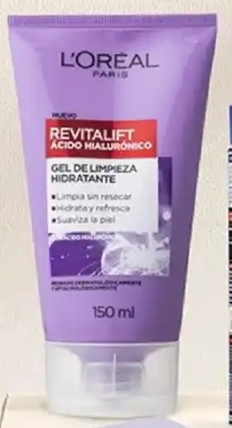 Plaza Vea L'oréal gel limoiador ácido hialurónico fr oferta