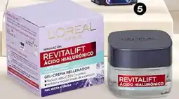 Plaza Vea L'oréal crema gel revitalift ácido hialurónico anti brillo pt oferta