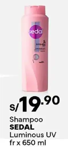 Plaza Vea Sedal shampoo luminous uv fr oferta