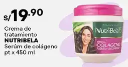 Plaza Vea Nutribela crema de tratamiento serúm de colágeno pt oferta