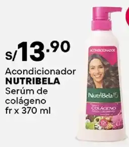 Plaza Vea Nutribela acondicionador serúm de colágeno fr oferta