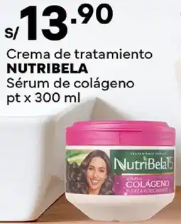 Plaza Vea Nutribela crema de tratamiento sérum de colágeno pt oferta