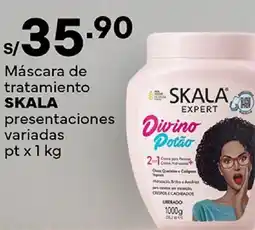 Plaza Vea Skala máscara de tratamiento presentaciones variadas pt oferta