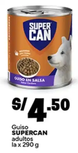 Plaza Vea Supercan guiso adultos la oferta